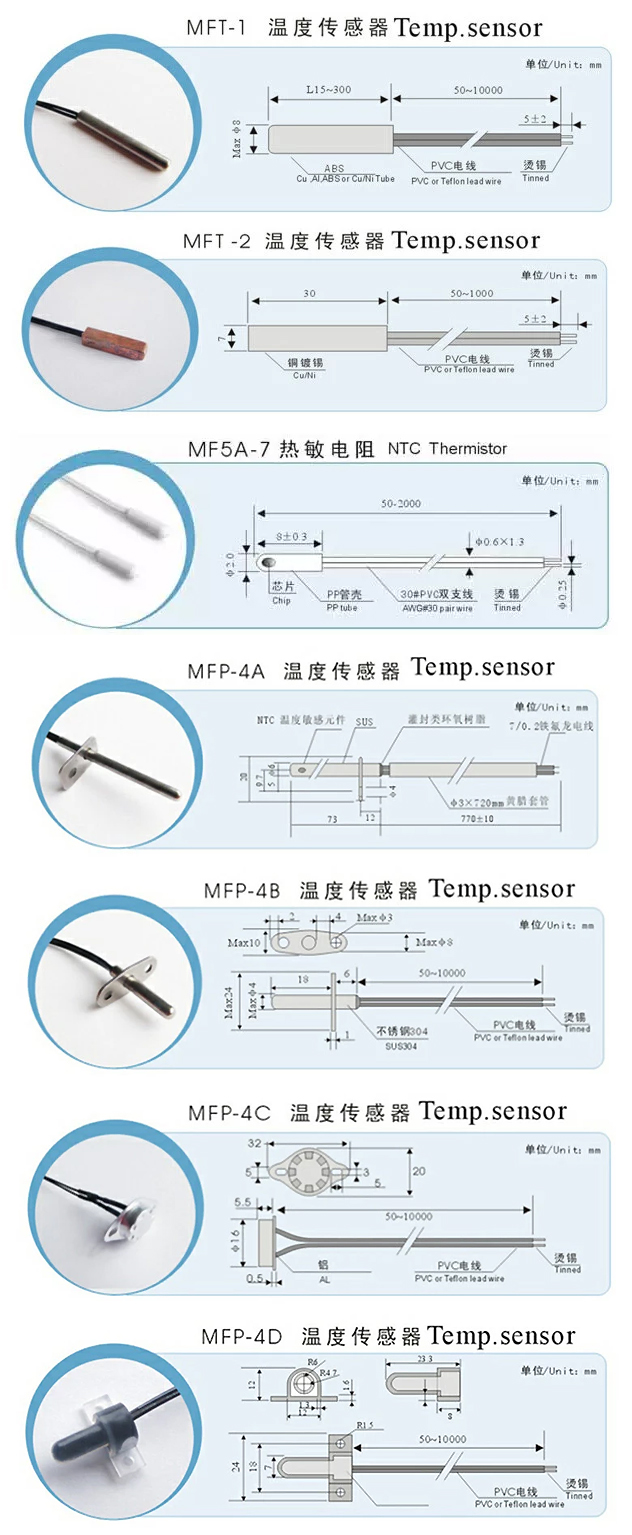 NTC temperature sensor